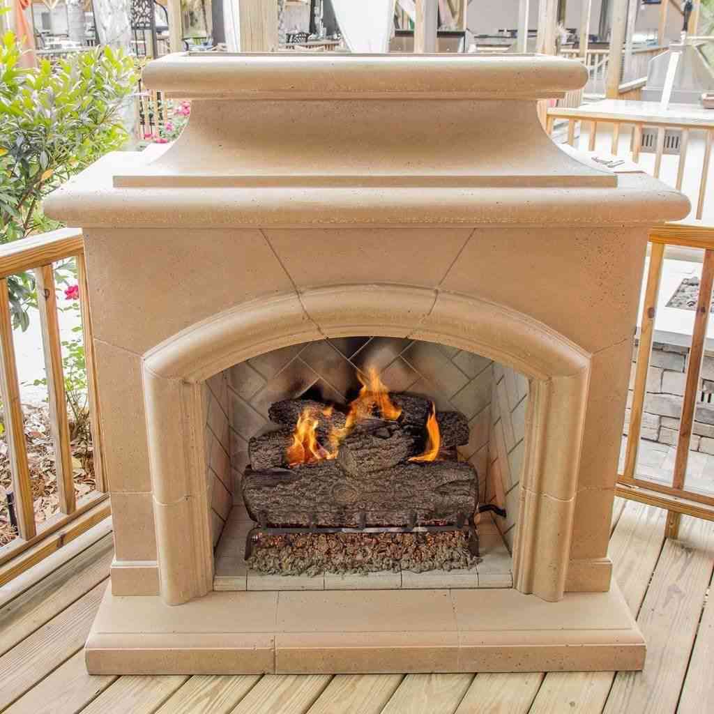 American Fyre Designs Mariposa Vent Free 65 Inch Gas Fireplace with 16” Rectangle Bullnose Hearth