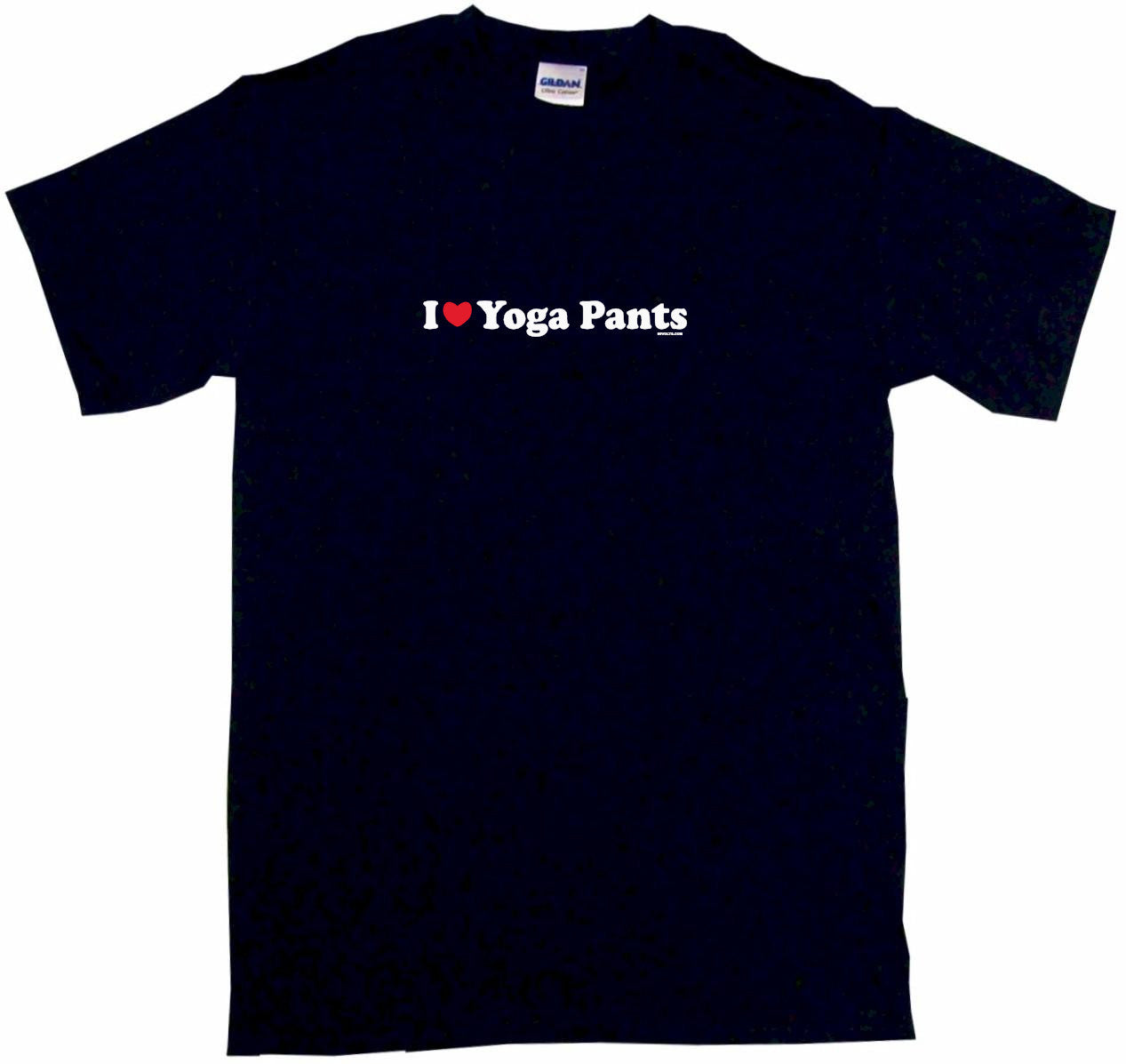 I Heart Love Yoga Pants Tee Shirt OR Hoodie Sweat