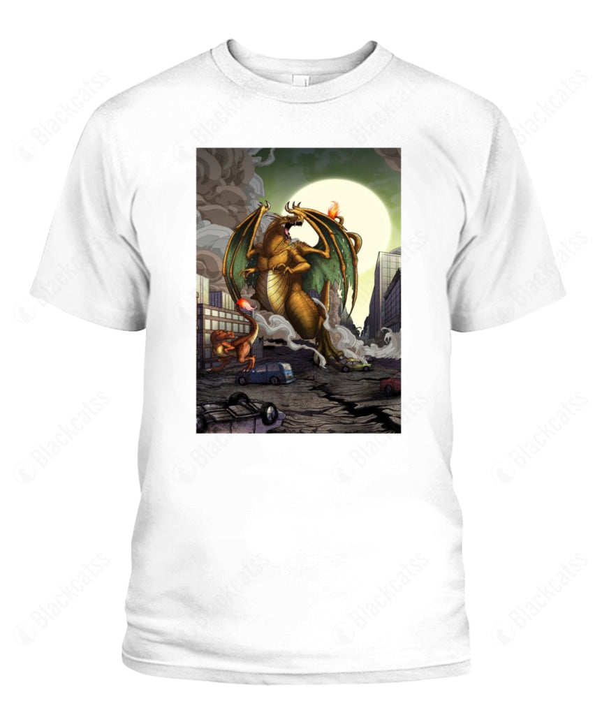 Charizard Kaiju Custom Graphic T-Shirt - Unisex Classic Fit