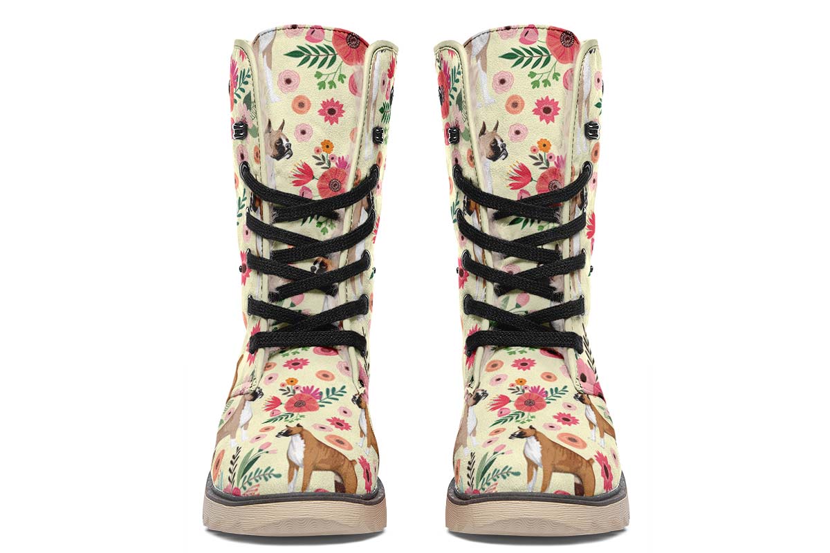 Boxer Floral Polar Vibe Boots