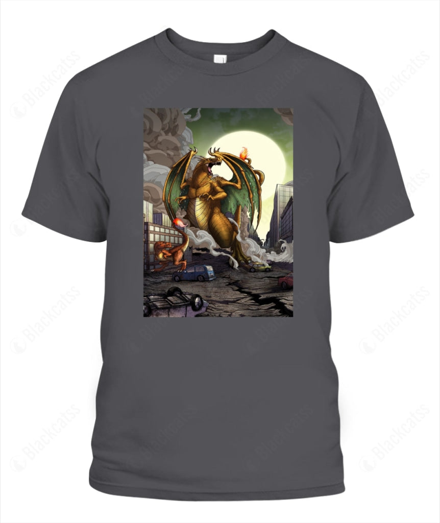Charizard Kaiju Custom Graphic T-Shirt - Unisex Classic Fit
