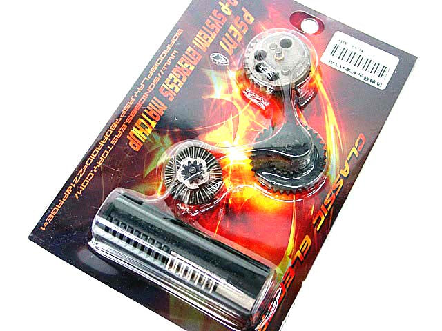 PSEM High Speed Gear Set with 15T (7T Metal) Piston for Airsoft AEG