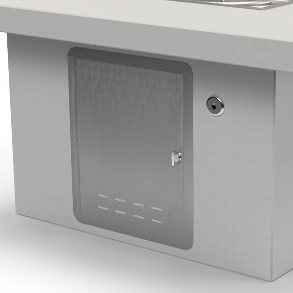 The Outdoor Plus Unfinished Square Fire Pit Table for DIY