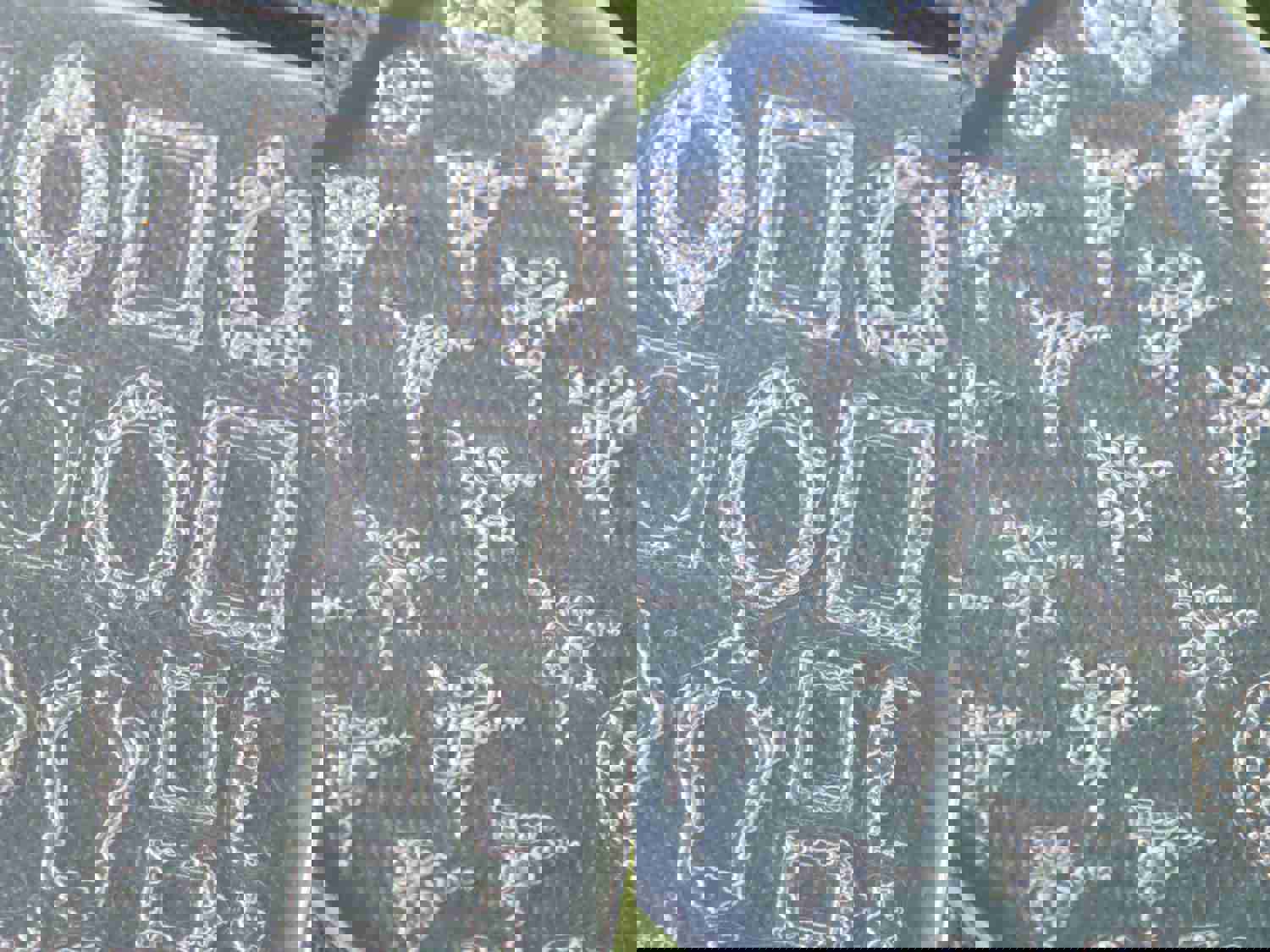 Art Frame & Mandala Dotting Silica Mould for DIY Nail Art Design