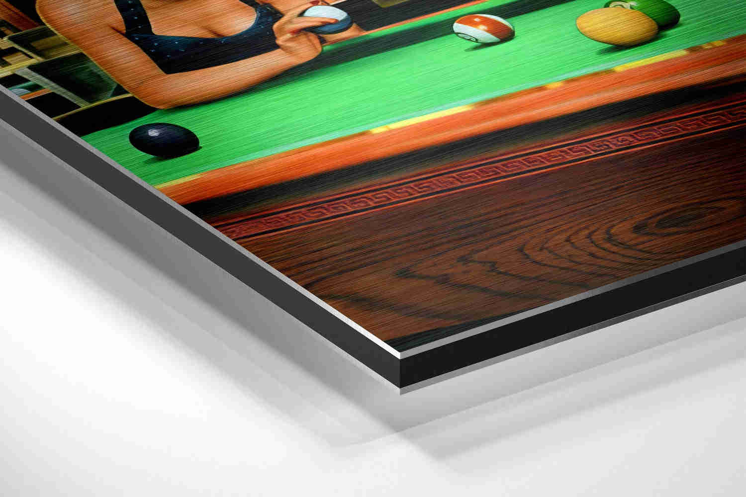 Game of Fate Brushed Aluminium Dibond Wall Art