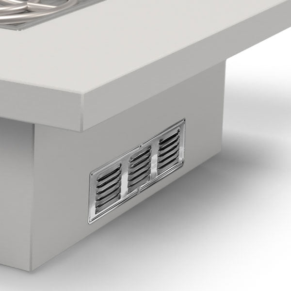 The Outdoor Plus Unfinished Square Fire Pit Table for DIY