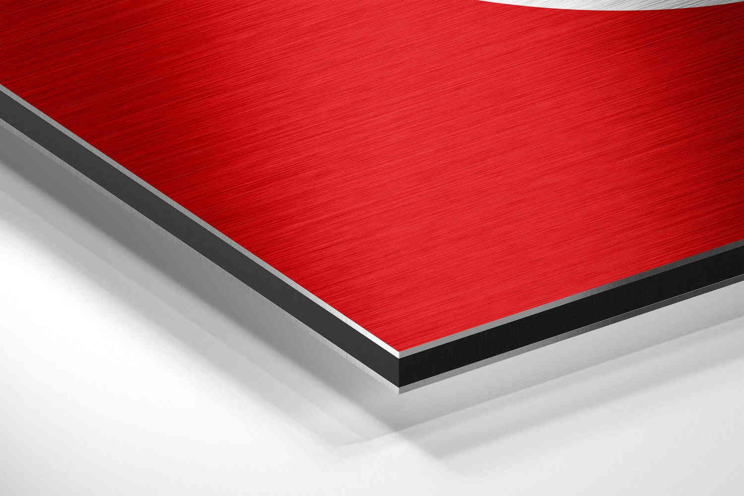 Turkish Flag Brushed Aluminium Dibond Wall Art