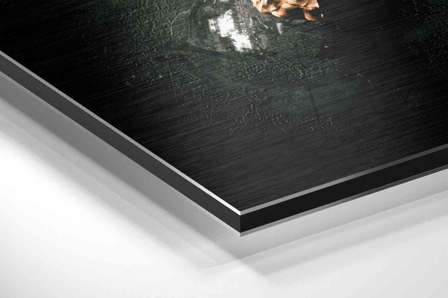 Ronaldo Brushed Aluminium Dibond Wall Art