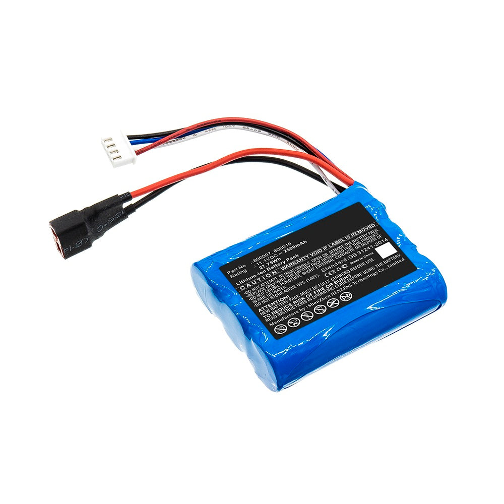 BNA-WB-L9815 Cars Battery - Li-ion, 11.1V, 2500mAh, Ultra High Capacity - Replacement for Carrera 0 Battery