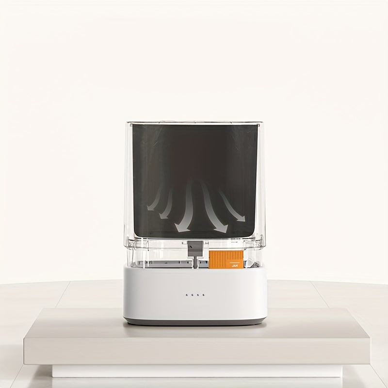 1pc Smart Adsorption Trash Can, Large Capacity for Home & Office Use