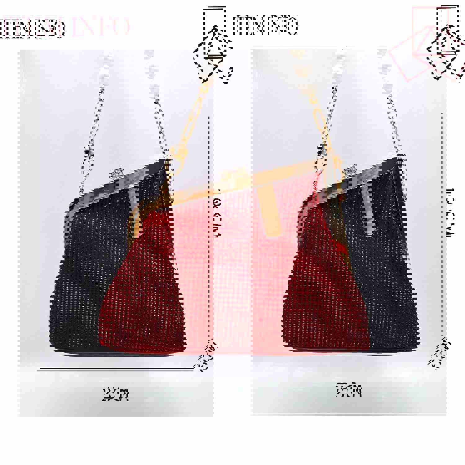 QSGFC 2023 Italian Design Fashion Shoulder Bag with High Heels