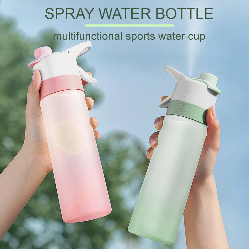 Large Capacity Spray Water Bottle for Outdoor Sports and Fitness