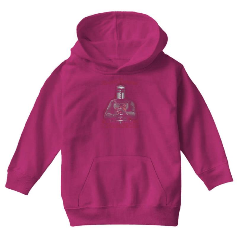 Black Knight Is My Champion Youth Hoodie