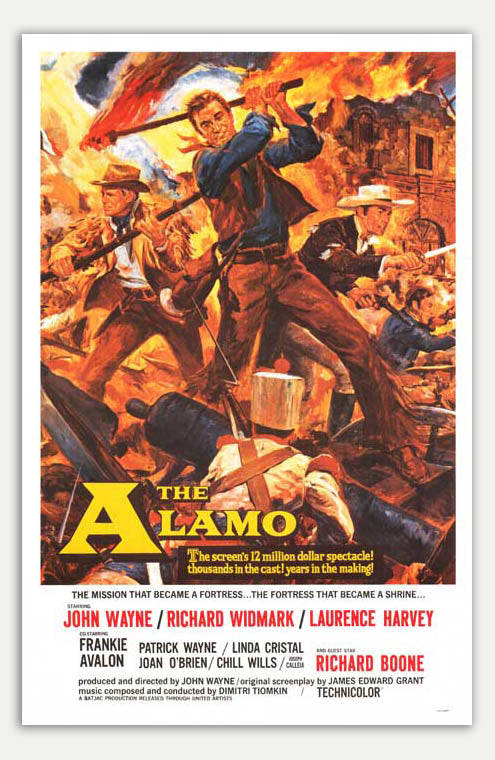 Alamo - 11 x 17 Movie Poster (1960 Reprint)