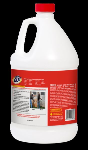 Iron OUT® Outdoor Rust Stain Remover - 1 Gallon