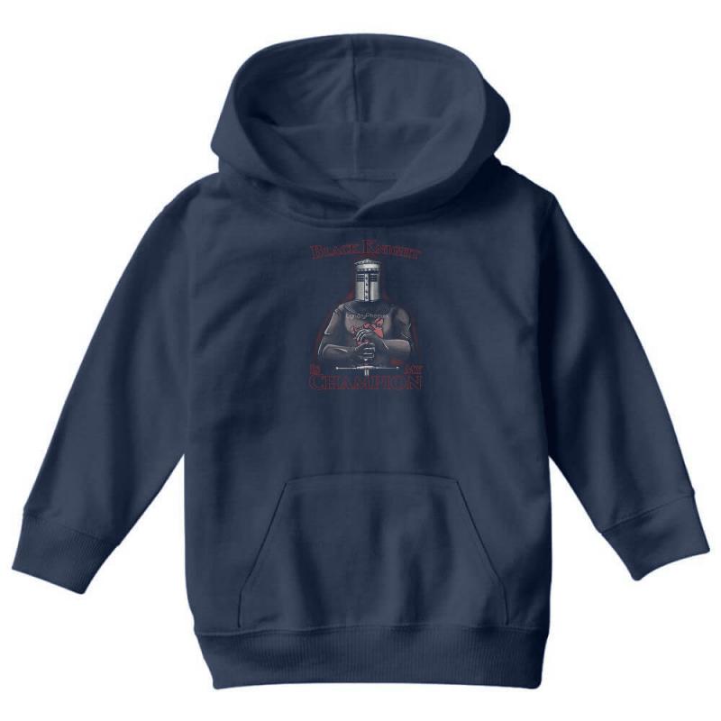Black Knight Is My Champion Youth Hoodie