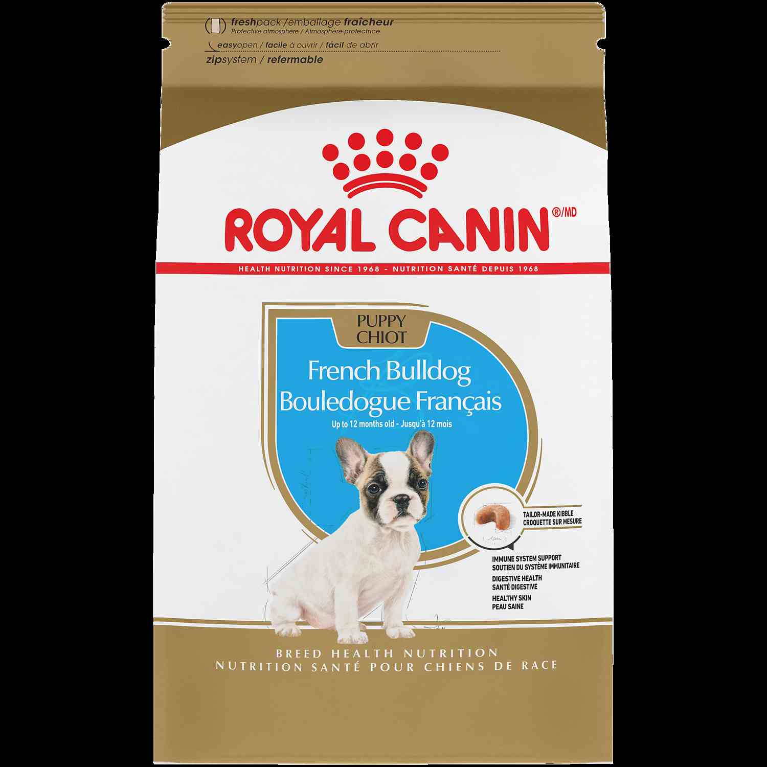 Royal Canin French Bulldog Puppy Dry Dog Food, 3-lb Bag