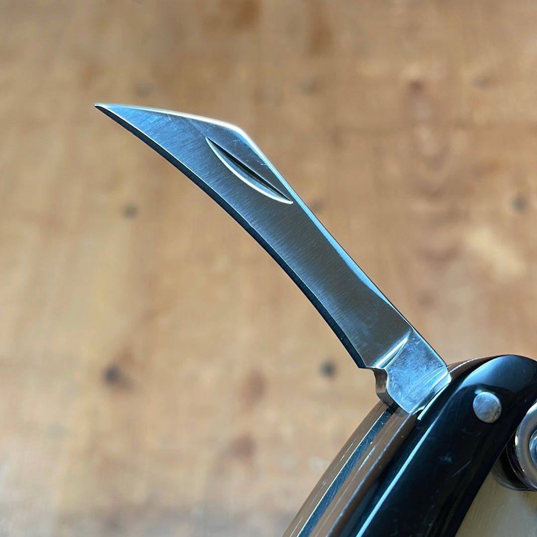 Italian Sommelier Corkscrew with Buffalo/Ram Handle - Premium Wine Bottle Opener