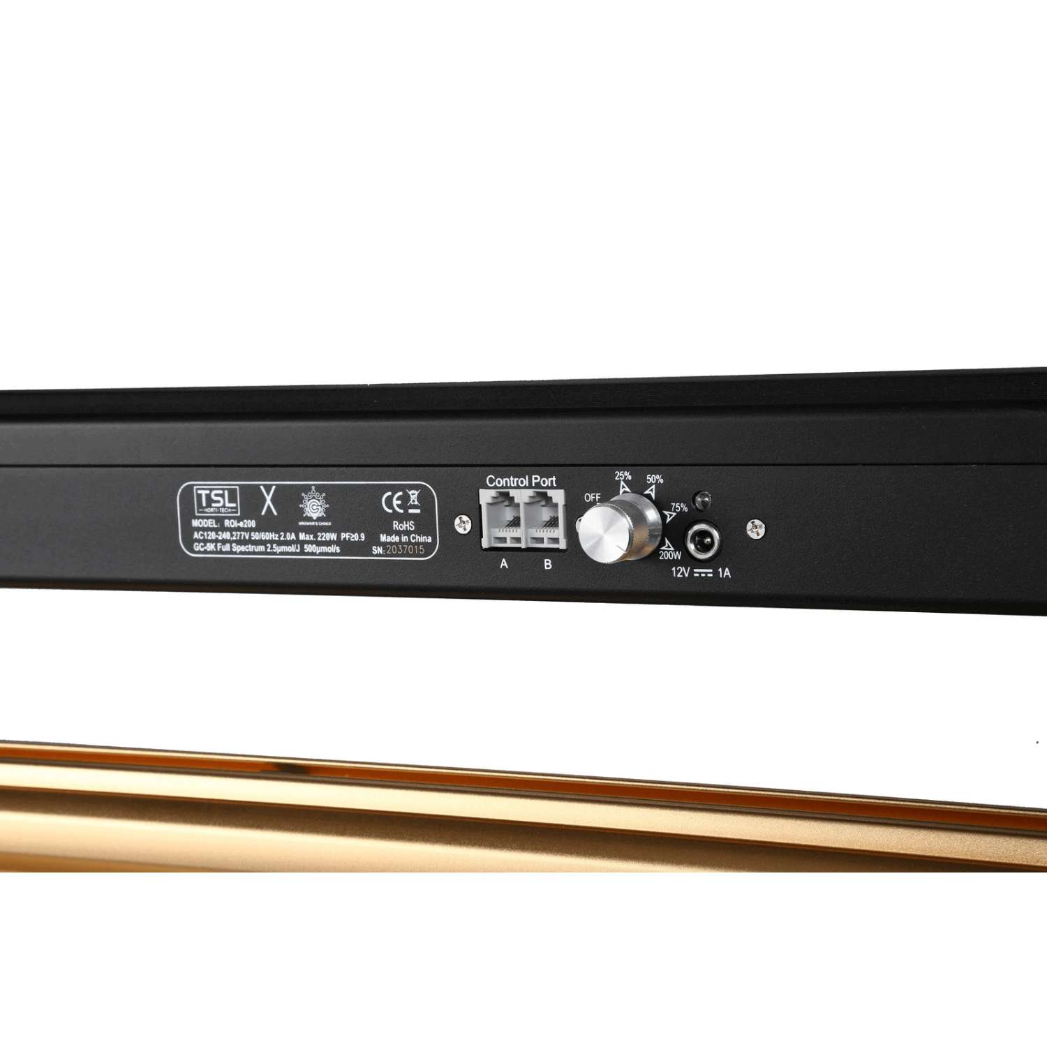 Growers Choice ROI-E200 LED Grow Light High Intensity 5k Spectrum