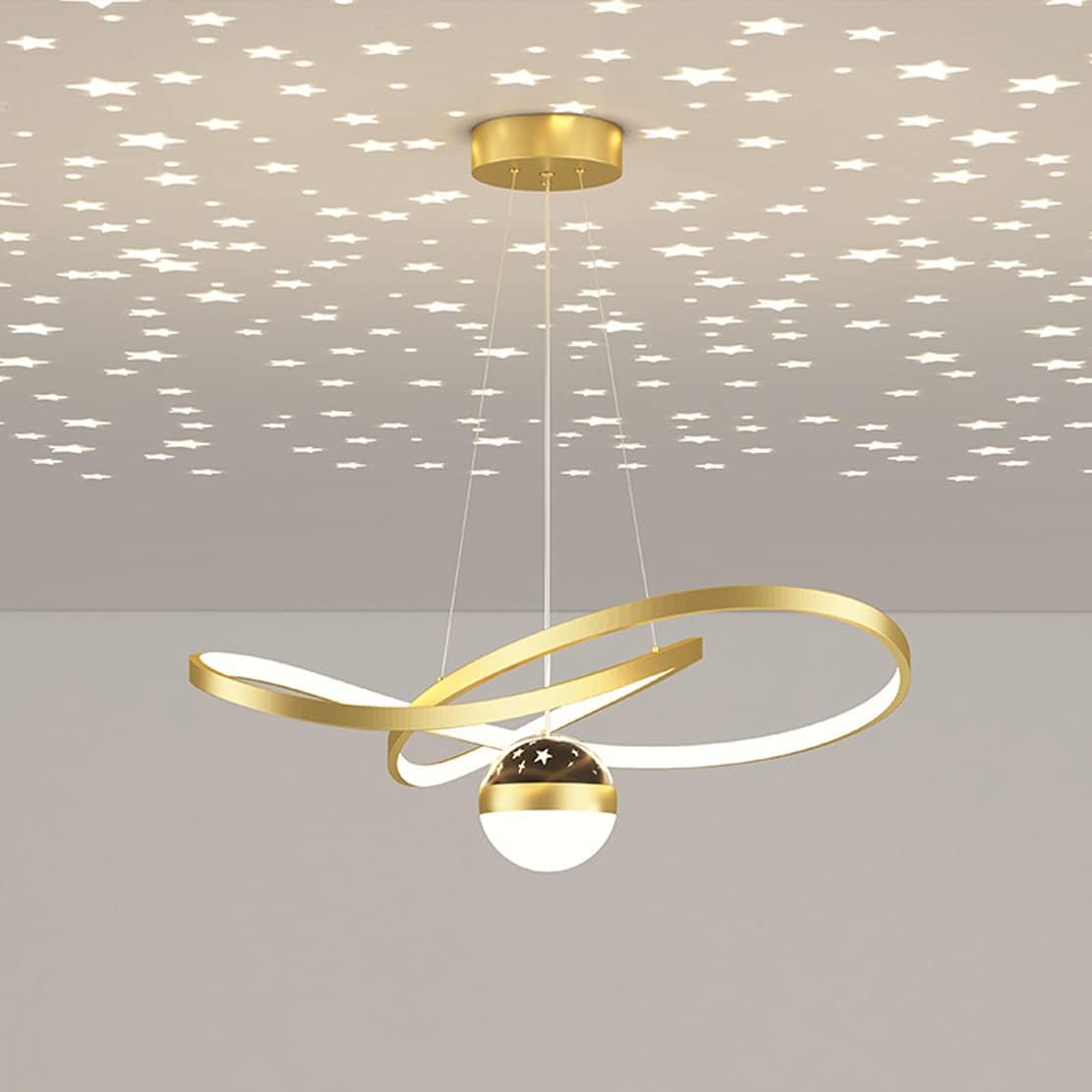 MIRODEMI® Modern Beautiful LED Hanging Chandelier for Living Room, Dining Room, Kitchen