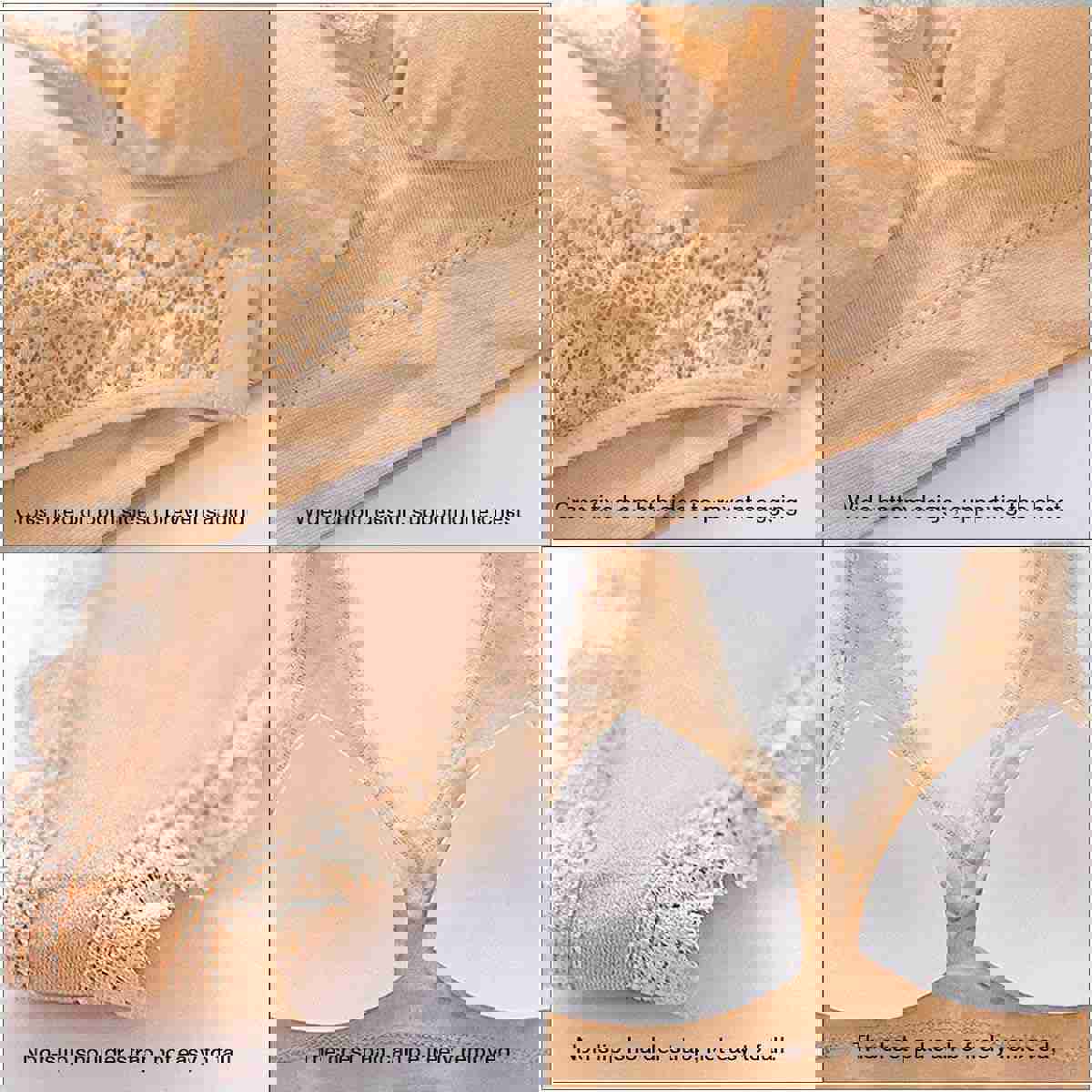 BETTYBRA® Comfy Corset Adjustable Bra with Front Cross Side Buckle and Lace - Buy One Get Two Free