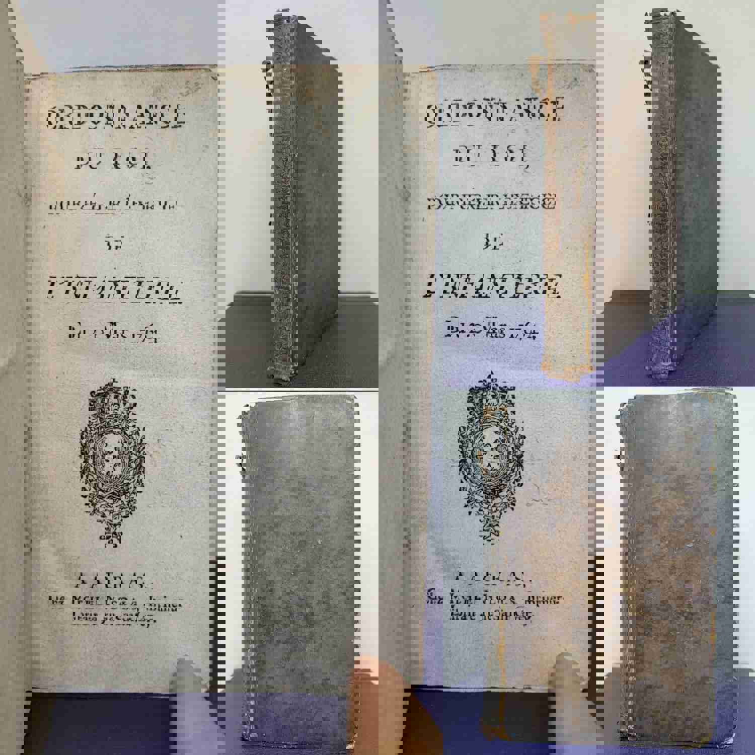 Ordonnance du Roi Pour Regler lExercice de lInfanterie du 20 mars 1764