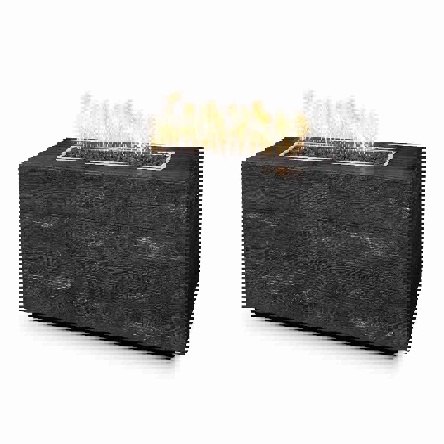 Outdoor Plus Catalina Wood Grain Fire Pit