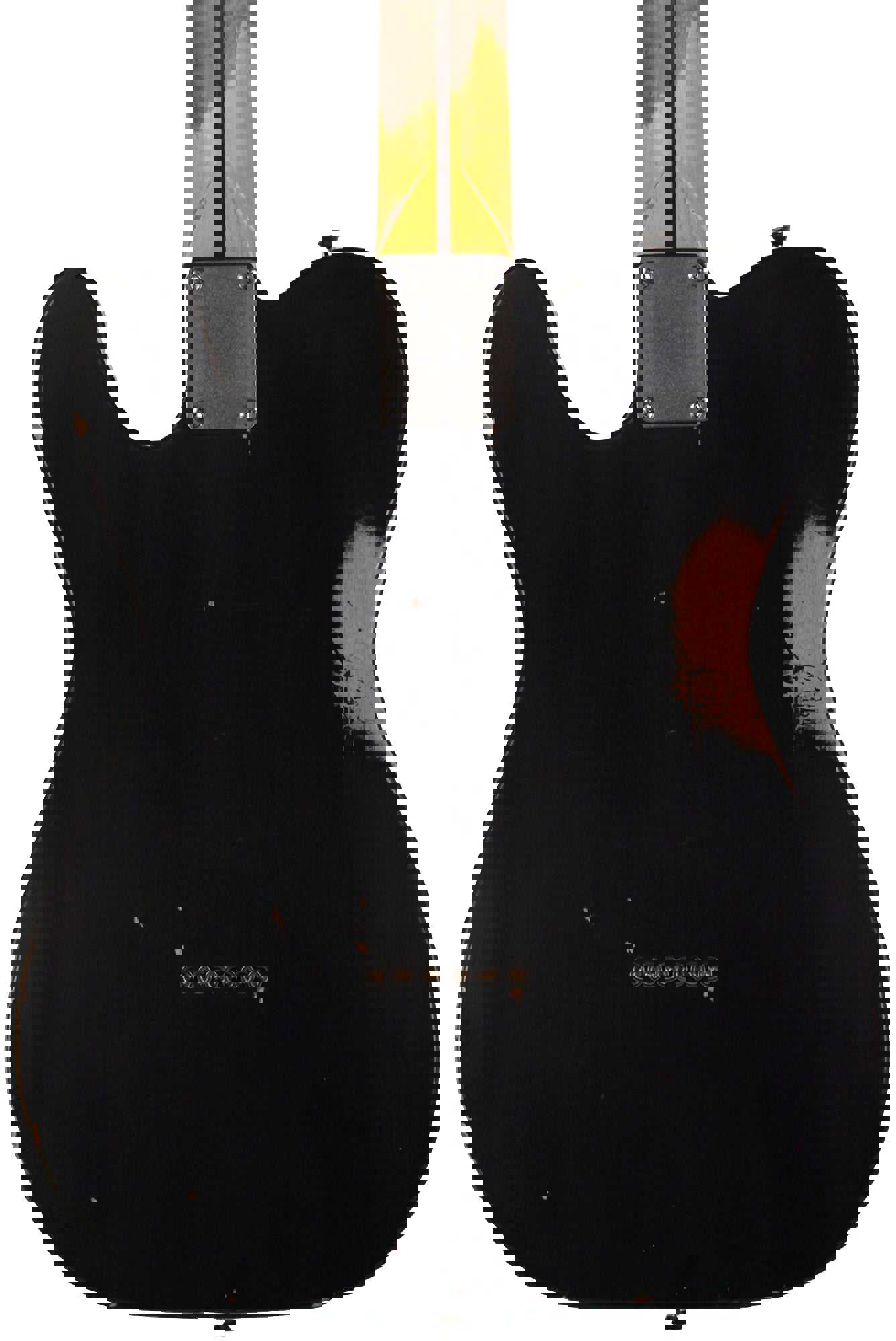 Nash T-57 Guitar, Black, Medium Aging - Vintage Styled Tele with Modern Features