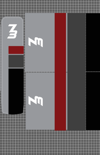 C1X Style Replica Decal Kit for Super 73 RX