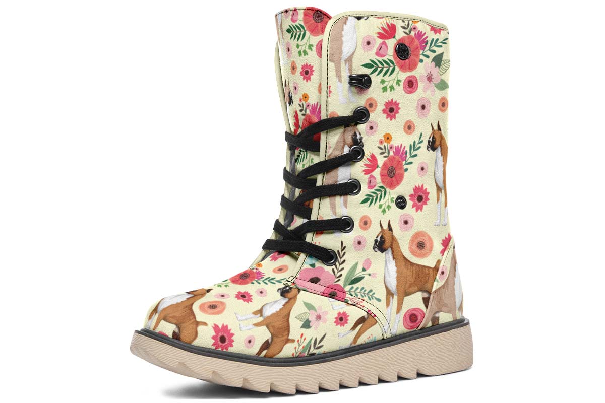 Boxer Floral Polar Vibe Boots