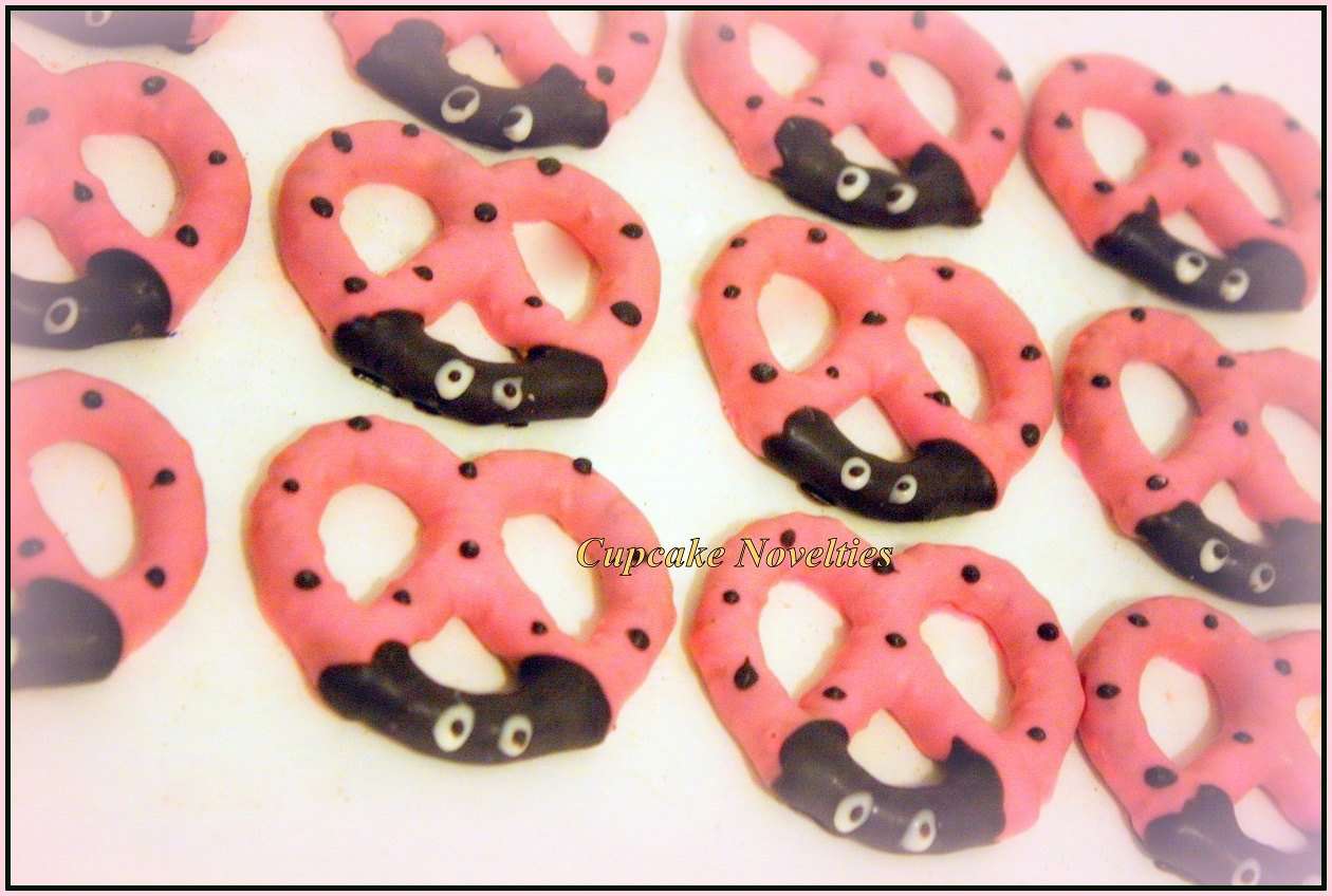 Ladybug Themed Chocolate Dipped Pretzels - Perfect for Parties & Gifts