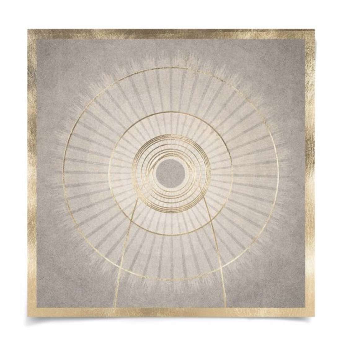 Natural Curiosities Solaris Art 6 - Gold Leaf Fine Art Paper
