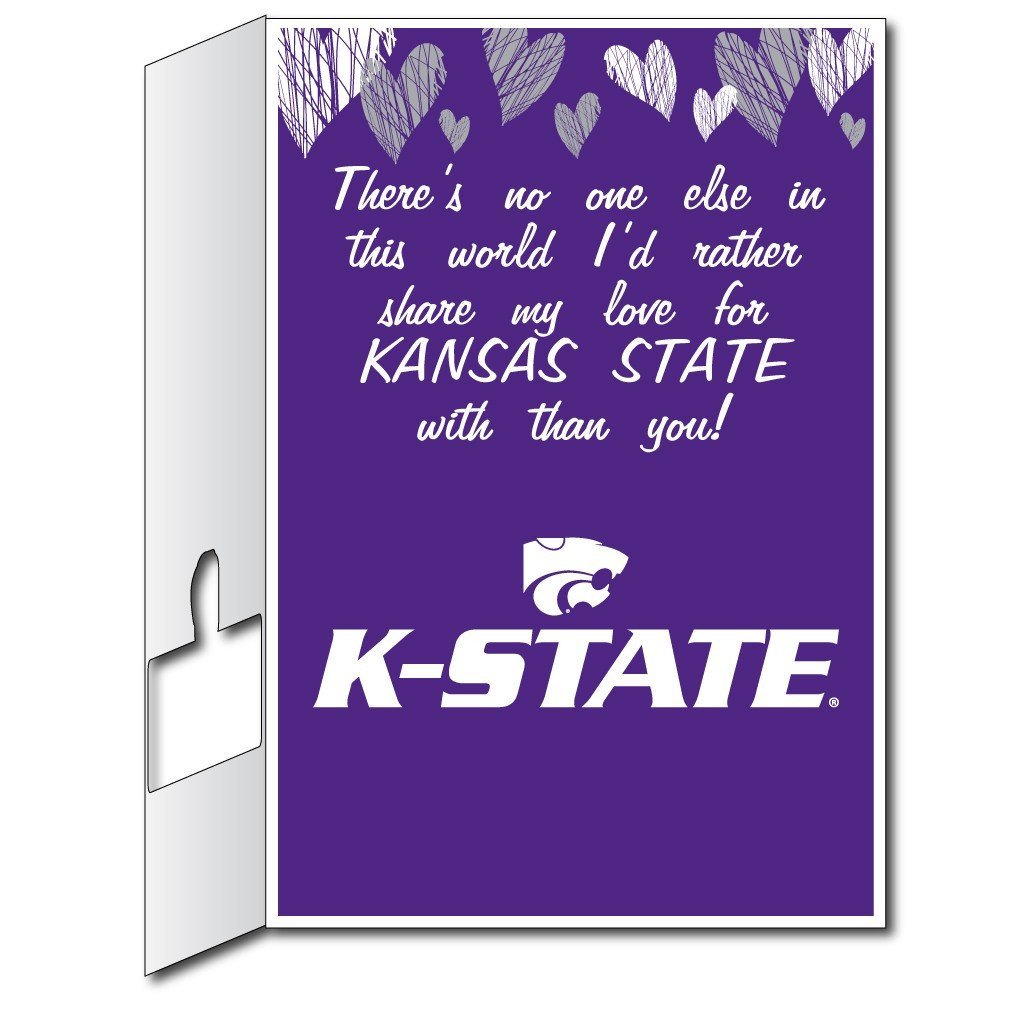 2x3 Huge Kansas State Valentines Day Card & Yard Sign