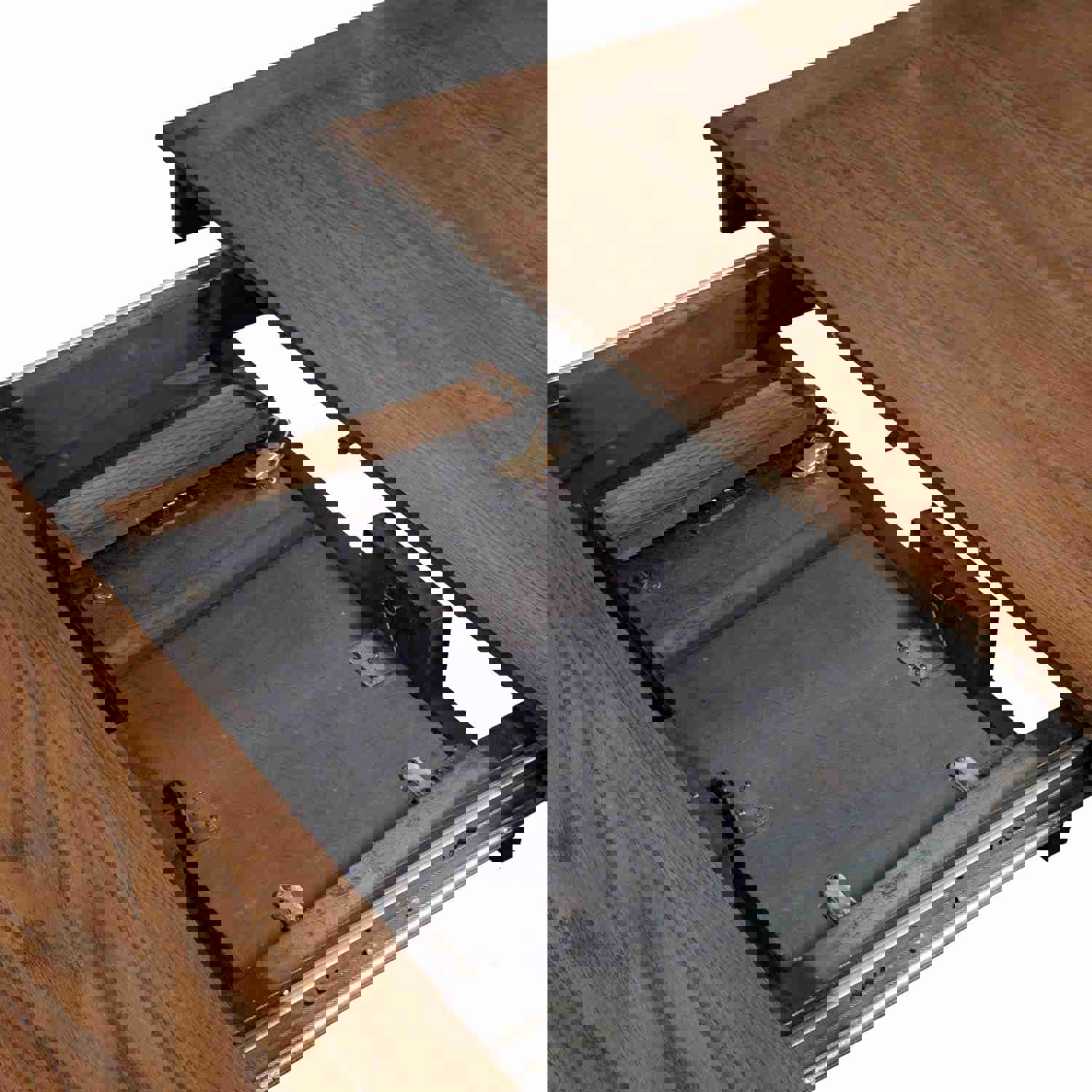 Santa Rosa Rectangular Leg Table - Light Brown