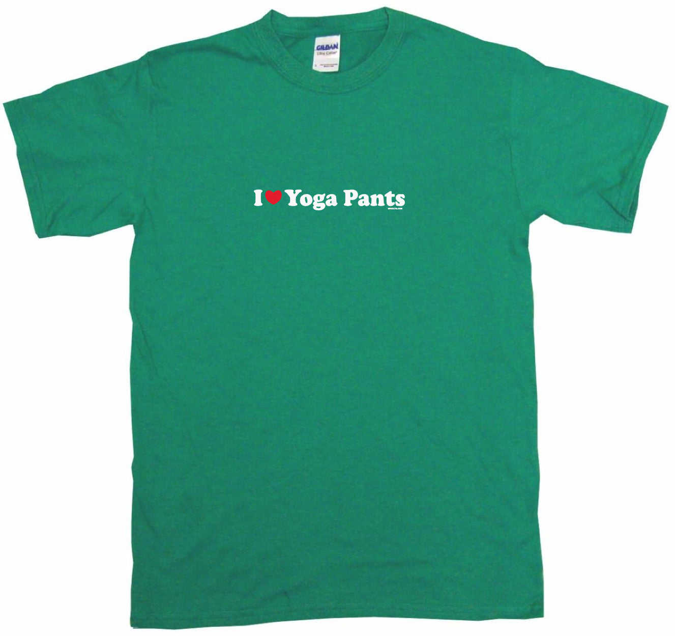 I Heart Love Yoga Pants Tee Shirt OR Hoodie Sweat