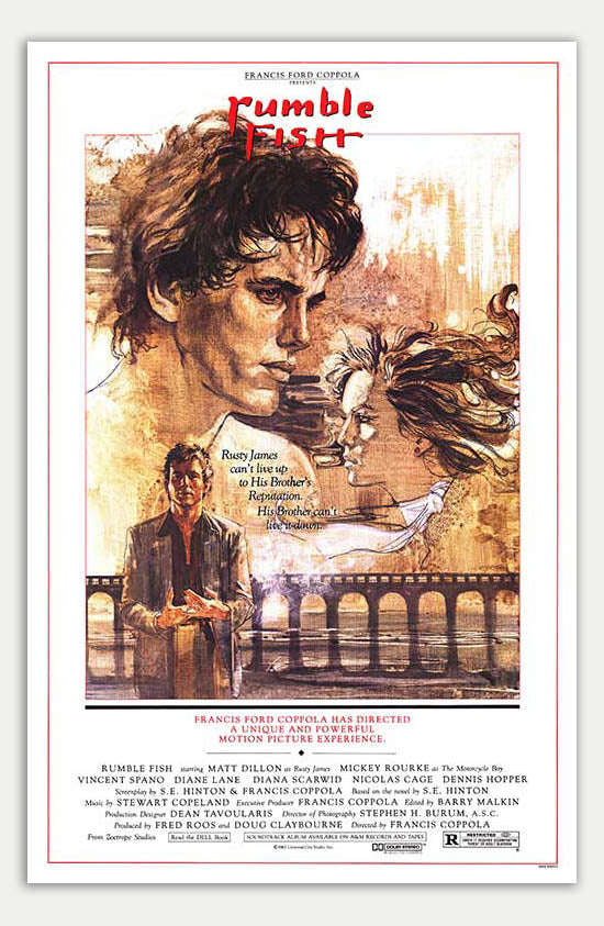 Rumble Fish - 11 x 17 Movie Poster (1983 Reprint)