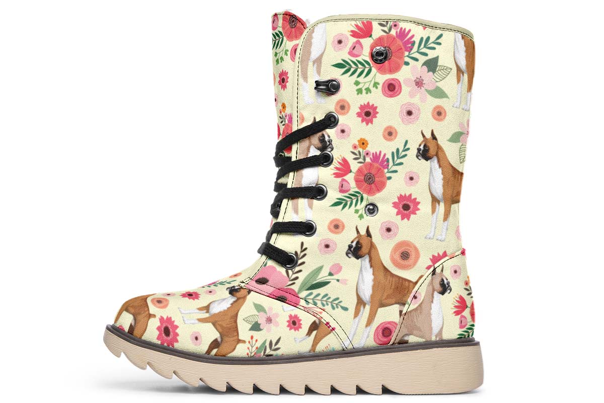 Boxer Floral Polar Vibe Boots