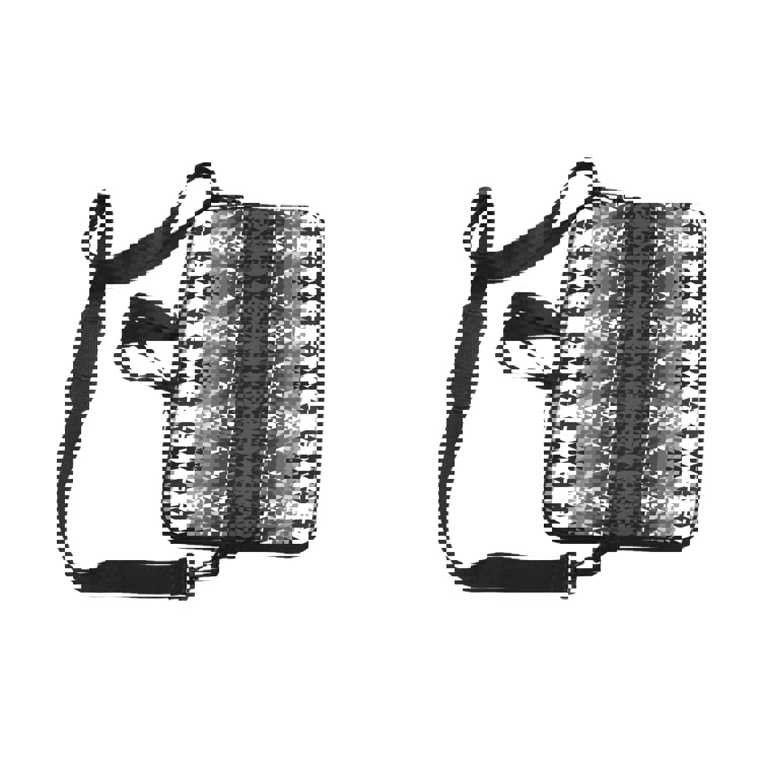 Writing on Stone Black and White Laptop Handbags 13 - Lightweight & Water-Resistant Neoprene