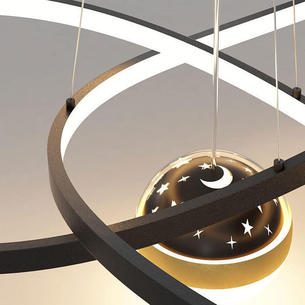 MIRODEMI® Modern Beautiful LED Hanging Chandelier for Living Room, Dining Room, Kitchen