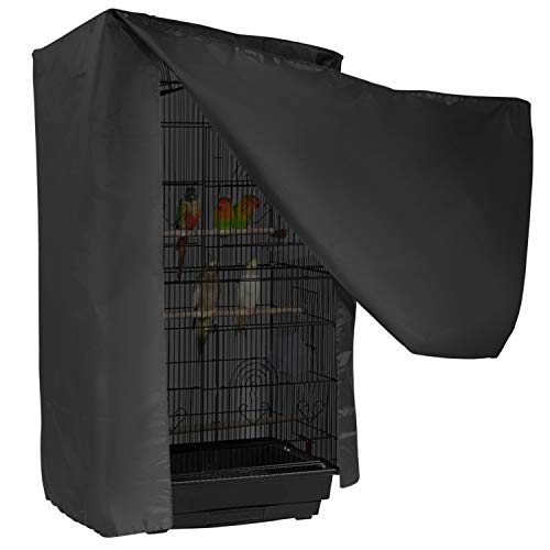 Universal Bird Cage Cover - Breathable & Machine Washable Fabric for Small Birds