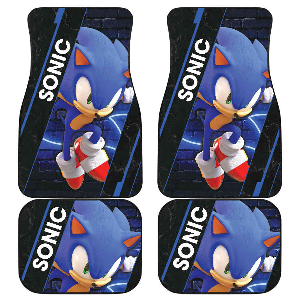 Sonic The Hedgehog Custom Car Floor Mats for Fans