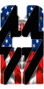 MERICA Decal Kit for Super 73 RX / R / S2 Adventure - American Flag Design