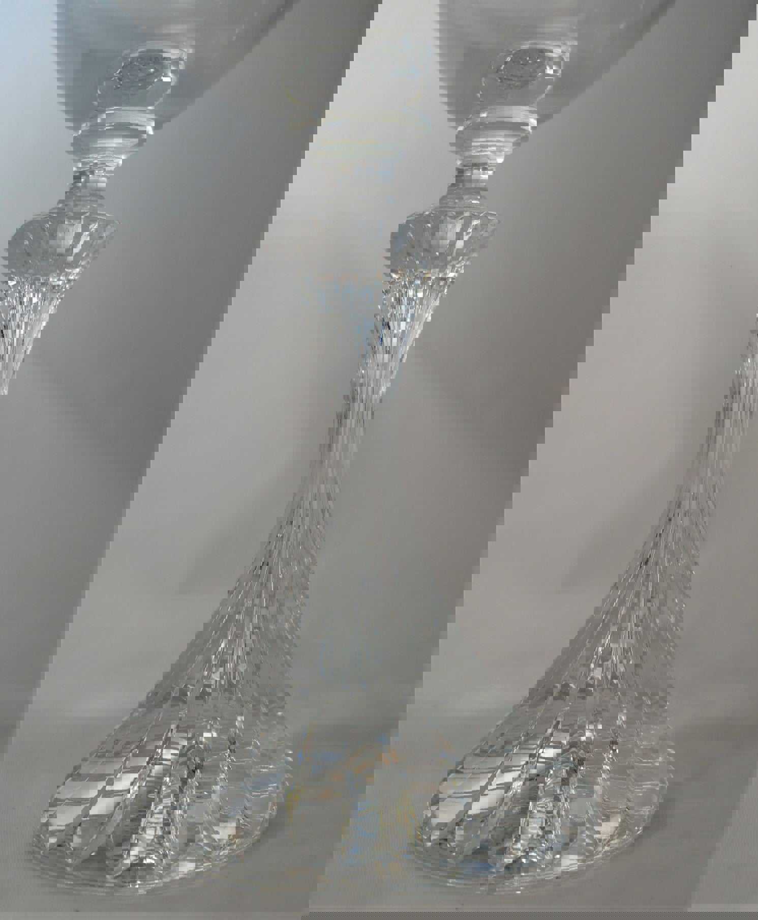 Mikasa The Ritz Red Burgundy Wine Glasses Set of Three (1993-1997)