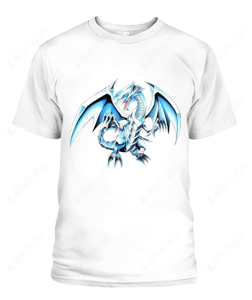 Blue Eyes White Dragon Yu Gi Graphic Apparel - Unisex Classic Fit T-Shirt