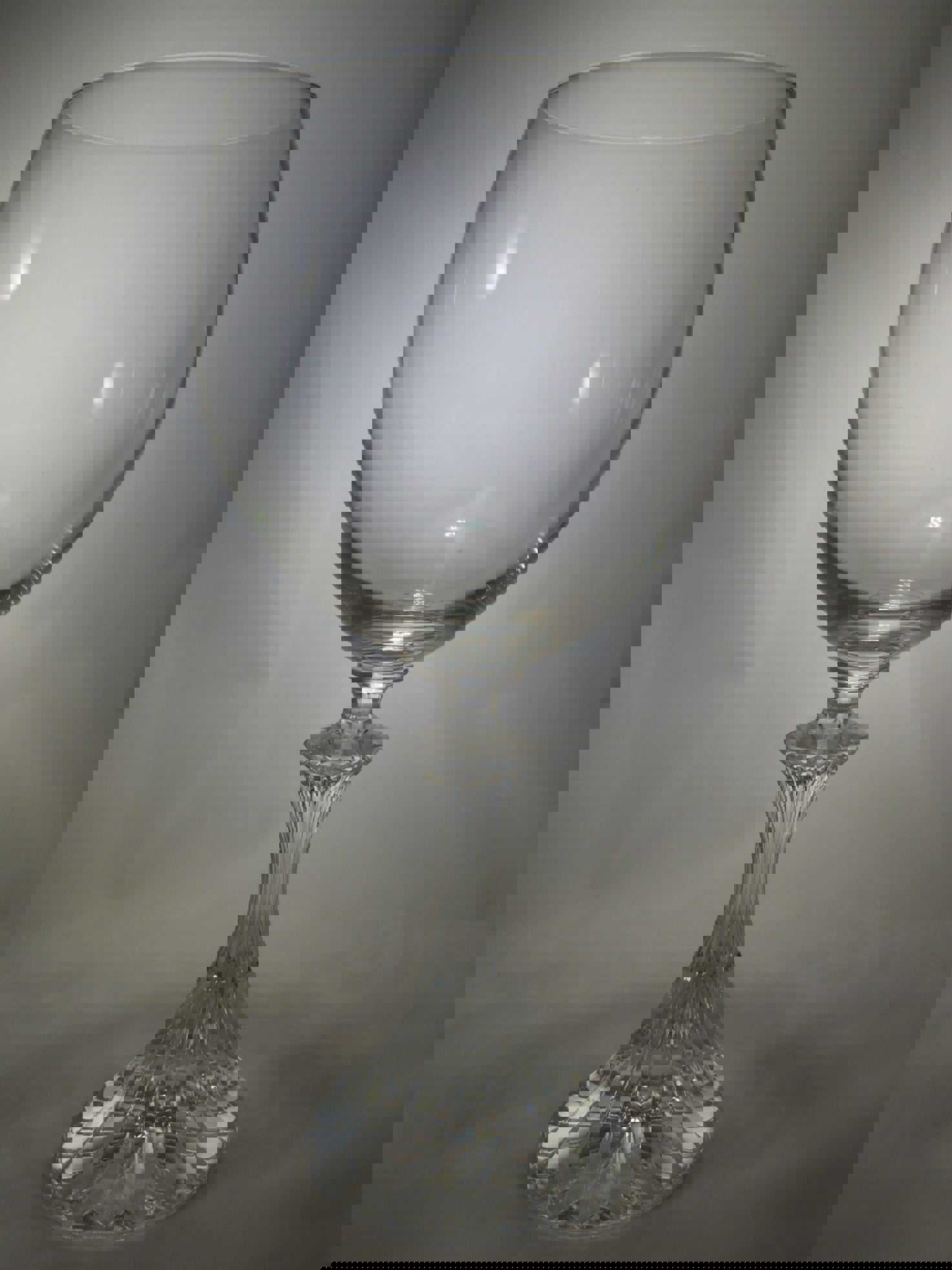 Mikasa The Ritz Red Burgundy Wine Glasses Set of Three (1993-1997)