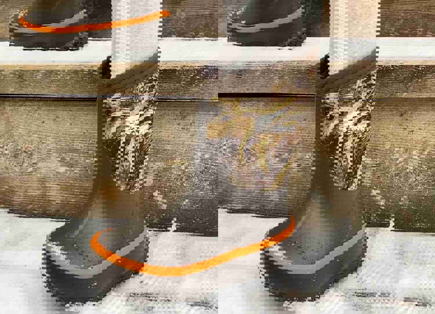 Max-5 Camo Waterproof Rain Boots for Kids - Realtree Design