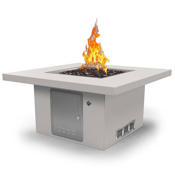 The Outdoor Plus Unfinished Square Fire Pit Table for DIY