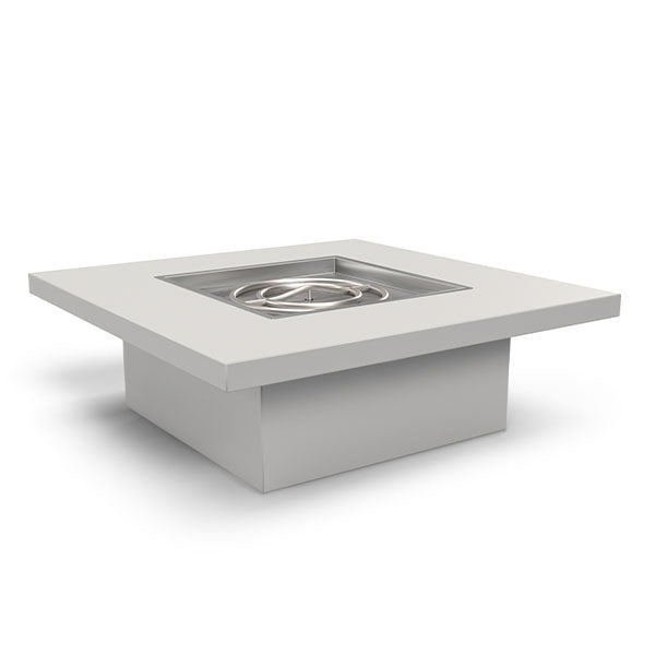 The Outdoor Plus Unfinished Square Fire Pit Table for DIY