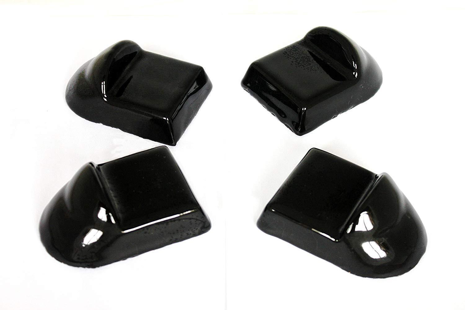 Ceramic Grill Feet Set of 4 - Compatible with Primo, Big Green Egg, Kamado Joe Charcoal Grills