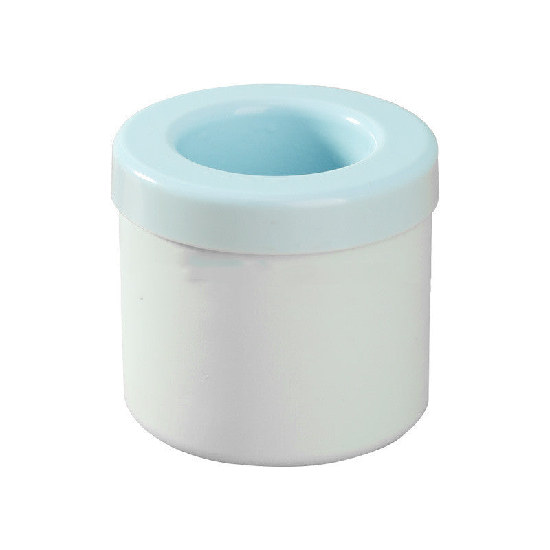 Portable 2 In 1 Ice Bucket Mold With Lid - Space Saving Cube Maker for Kitchen, Party & Barware